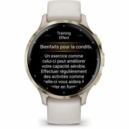 Garmin GAR1701774319527 Reloj GPS Conectado Venu 3S 30,4mm (1.2) Acero Gris, Caja Gris Oscuro y Correa Silicona Gris Oscuro