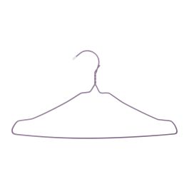 Set de 5 perchas de metal plastificado 40.5 cm - Confortime por Inde (24 Unidades)