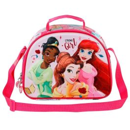 KARACTERMANIA Bolsa Portameriendas 3D Princesas Disney, Merendero Infantil con Relieve, Asa Superior y Correa Regulable (25,5x10x20cm) Precio: 12.94999959. SKU: B18QYD364R