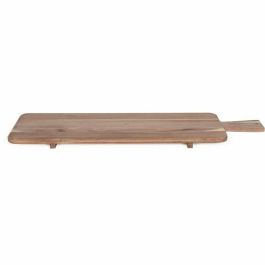 LIVOO MES151 - Tabla de Aperitivos Maxi de Madera de Acacia FSC 75x19.5 cm con Patas