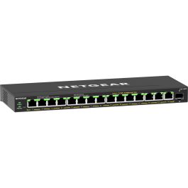 NETGEAR GS316EPP-100PES Switch Plus Gestionado 16 puertos Gigabit Ethernet PoE+ 231W con 1 SFP