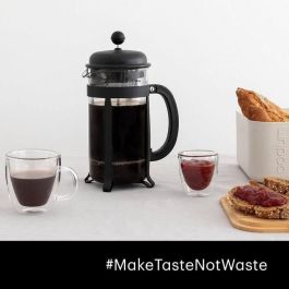 Bodum BOD0727015124599 Cafetera de Prensa Francesa JAVA Negra 0,35 L Acero Inoxidable y Vidrio Borosilicato Bodum BOD0727015124599 Cafetera de Prensa Francesa JAVA Negra 0,35 L Acero Inoxidable y Vidrio Borosilicato