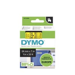 Dymo 53718 Cinta de Transferencia Térmica D1, Negro sobre Amarillo, 24 mm x 7M, Poliéster Autoadhesiva, para Rotuladora Labelmanager Precio: 24.89000008. SKU: B1KB3BXXAX