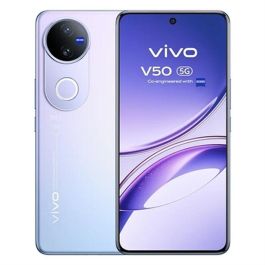 Vivo 5669027 Smartphone V50 5G, 12GB/512GB, 6.77" AMOLED 120Hz, Cámara ZEISS 50MP OIS, Bat. 6000mAh 90W, Snapdragon 7 Gen 3, Púrpura