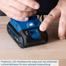 Scheppach C-DTB74/2-X Taladro Destornillador 20V IXES, 50 Nm, Portabrocas 13mm, Kit: 2 Baterías, Cargador, 74 Accesorios y Caja