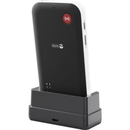 Doro X10 Teléfono para personas mayores 4G con pantalla de 2.4", Bluetooth, USB-C, SIM única, Negro/Blanco