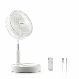 Ventilador Recargable Plegable 3 en 1 Fandle InnovaGoods Ø7,7'' 7200 mAh Ventilador Recargable Plegable 3 en 1 Fandle InnovaGoods Ø7,7'' 7200 mAh