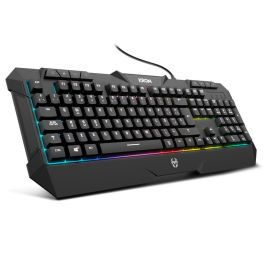 KROM Pack Gaming Kunai, Teclado led , ratón 7200 dpi y alfombrilla