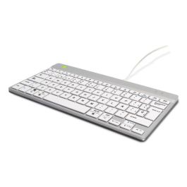 R-Go Tools Ergonomic keyboard R-Go Compact Break, compact keyboard with break software, QWERTY (ES), wired, white Precio: 47.94999979. SKU: B1K8V7LNSD