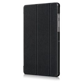 eSTUFF Funda Folio Houston para Samsung Galaxy Tab S8/S7, Negra. Protección ultradelgada con función atril y auto encendido/apagado.