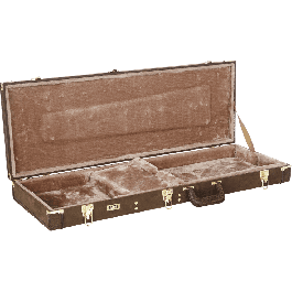 Gator GW Deluxe Estuche Marrón para Guitarra Eléctrica