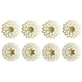 Decoracion Pared Neoclasico DKD Home Decor Dorado Champan 2 x 25 x 25 cm Set de 4 (2 Unidades) Decoracion Pared Neoclasico DKD Home Decor Dorado Champan 2 x 25 x 25 cm Set de 4 (2 Unidades)