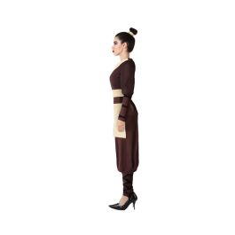 Disfraz Guerrera China Adulto XL Mujer Pantalón Camisa Lazo