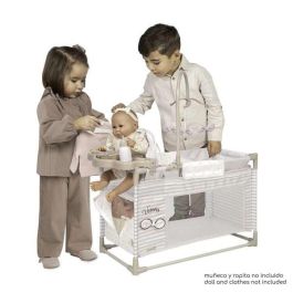Decuevas Armario cambiador plegable con accesorios para muñecas de hasta 42 cm Decuevas Armario cambiador plegable con accesorios para muñecas de hasta 42 cm