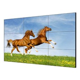 Hikvision Monitor Videowall 46" LED Full HD, bisel 3.5mm, 500cd, HDMI DVI VGA DP USB, profesional 24/7