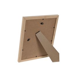 DKD Home Decor Marco de Foto 20x25 Basicos Natural MDF y Cristal 1.8 x 28 x 23 cm (4 Unidades)