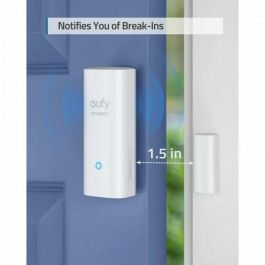Eufy Sensor de Puerta y Ventana Inalámbrico, Detecta Apertura/Cierre, Envía Alarma, 2 Años de Batería, Requiere HomeBase