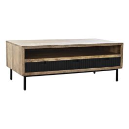 Mesa Centro DKD Home Decor Negro Marron Claro 60 x 45 x 120 cm