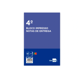 Liderpapel Talonario Entregas Cuarto 226 Duplicado Portugues 40x210x145mm