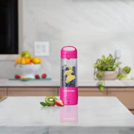 Nutribullet NBP003MA Licuadora Portátil Compacta 70W, 0.475L, Color Rosa, Incluye 1 Botella para Batidos y Smoothies Saludables