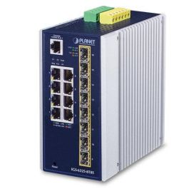Planet Switch industrial 8 puertos Gigabit 10/100/1000T + 8 SFP 1G/2.5G IP30 gestionable L3