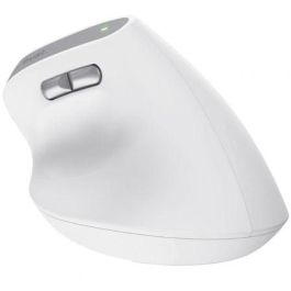 Trust Ratón Ergonómico Inalámbrico Bayo II Recargable Blanco 25398 Hasta 2400 DPI