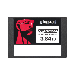 Kingston DC600M SSD Enterprise 3.84TB 2.5" SATA III Uso Mixto 3D TLC NAND para Servidor/Estación de Trabajo Precio: 496.992738. SKU: B18VEQCFKB