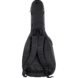 Tobago Funda para Guitarra Acústica Dreadnought Negra - Poliéster 600D con Acolchado de 20mm
