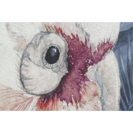 DKD Home Decor Cuadro Tropical Cacatua Lienzo Azul Blanco Marco PS Surtido Aleatorio 123 x 83 cm (2 Unidades)