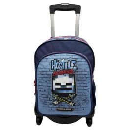 Toybags T963 Mochila Primaria Minecraft Hostile Behaviour Doble Compartimento + Carro Negro con Protección Lateral y Anticaída 44x30x20cm Precio: 52.5000003. SKU: B1FHF3E62P
