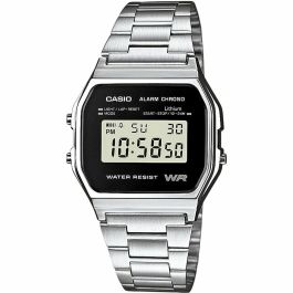 Reloj Hombre Casio A158WEA-1EF Negro Gris Plateado Precio: 33.4999995. SKU: S0449577