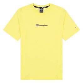 Camiseta de Manga Corta Hombre Champion 217219-YS008 Amarillo (S)