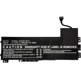 CoreParts Batería para Portátil HP 82.00Wh Li-Pol 11.4V 7200mAh Negra Precio: 78.49999993. SKU: B16KYD9VTJ