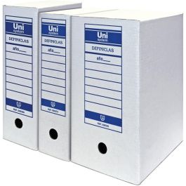 Unisystem Caja Archivo Definiclas Folio Cartón Folio Doble Pack 50 Ud Precio: 93.88999961. SKU: B1DXHSWBME