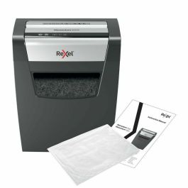 Rexel Destructora Manual Momentum X312, Corte Cruzado, Partículas 5x42 mm, Negro