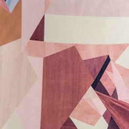 Silla Abstracto Rosa Palo Tejido-Metal 58 X 52 X 77 cm