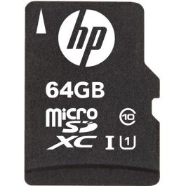 Tarjeta de Memoria Micro SD con Adaptador HP SDU64GBXC10HP-EF 64GB