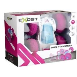 Exost Coche Teledirigido 360 Tornado Rosa Batería EXO4891813547549