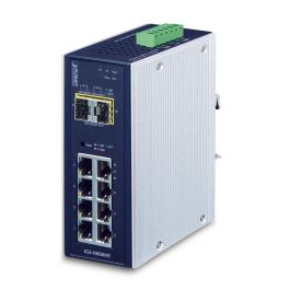 Planet Switch industrial 8 puertos Gigabit 10/100/1000T + 2 SFP 1G/2.5G gestionable Precio: 318.68999965. SKU: B1D7X27R5Z