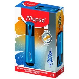 Marcador Fluor Maped Fluo Glitter Azul Metalizado Precio: 1.5900005. SKU: B1KEGW7PQF