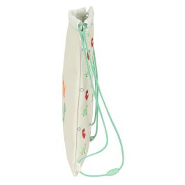 Bolsa Mochila con Cuerdas Safta Dinos Crema Bolsa Mochila con Cuerdas Safta Dinos Crema