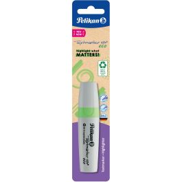 Pelikan Marcador Textmarker 490 eco Verde Neón, Punta Cincel, 1-5mm, Tinta Base Agua, Plástico Reciclado, 1 ud. Precio: 12.68999963. SKU: B1EJLNLFJ3