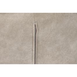 DKD Home Decor Silla Loft Beige Negro Microfibra Metal 67 x 85 x 64 cm