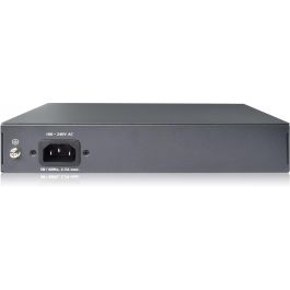 Digitus Switch de red 8 puertos 10/100 Fast Ethernet PoE Unmanaged 120W Negro para montaje en rack