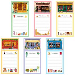 Cook Concept Bloc Magnético 50 Hojas Surtidas 10x20 cm con Lápiz