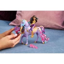 Spinmaster SPI6072668 Figuras Unicorn School Sophia + Wildstar - 5 accesorios - A partir de 4 años