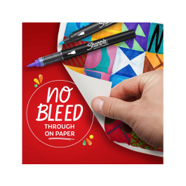 Sharpie Rotulador Acrílico Punta Redonda Blíster 2 Unidades Blanco y Negro para Múltiples Superficies