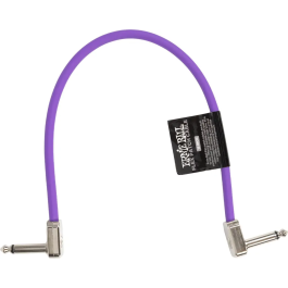 Ernieball Cable Flex Patch 12" Purple - Cable de Instrumentos de Alta Calidad con Conectores de Perfil Bajo y 95% de Apantallado para Bajo Ruido y Tono Cristalino Precio: 10.50000006. SKU: B1D4FACM68