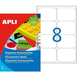 Apli Etiquetas Adhesivas 99,1x67,7 mm Inkjet-Láser C-Romos 8 X 100H Blanco Precio: 17.89000004. SKU: S8400901