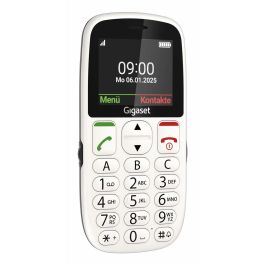 Gigaset GL395 Teléfono para personas mayores, 5.59 cm (2.2"), 90 g, Blanco, S30853-H1230-R103
